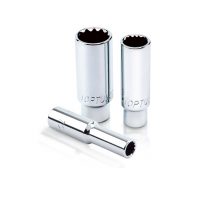 TOPTUL 1/4($) Dr. 12PT Deep Socket 9/32($)