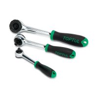 TOPTUL 1/4($) Dr. Gearless Reversible Ratchet Handle w/Quick Release