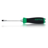 TOPTUL 8mm x 175mm Slotted Impact Screwdriver
