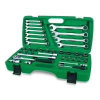 TOPTUL 42 Piece 1/4($) & 1/2($) Dr. Socket & Wrench Set