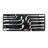 TOPTUL 10 Piece Angled Socket Wrench Set