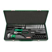 TOPTUL 1/4($) Socket & Ball Point Hex Key Wrench Set