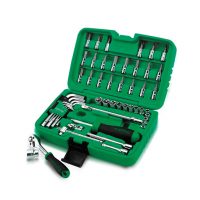 TOPTUL 51 Piece 1/4($) Dr. Flank Socket Set