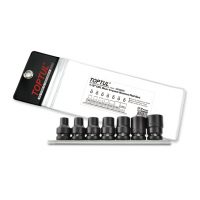 TOPTUL 1/2($) Dr. Female Star Impact Socket Set