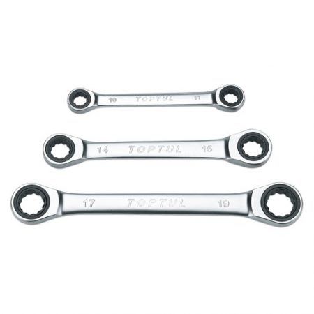 TOPTUL Double Ring Gear Wrench 8x9mm