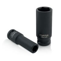 TOPTUL 1/2($) Dr. 6PT Deep Impact Socket 3/4($)